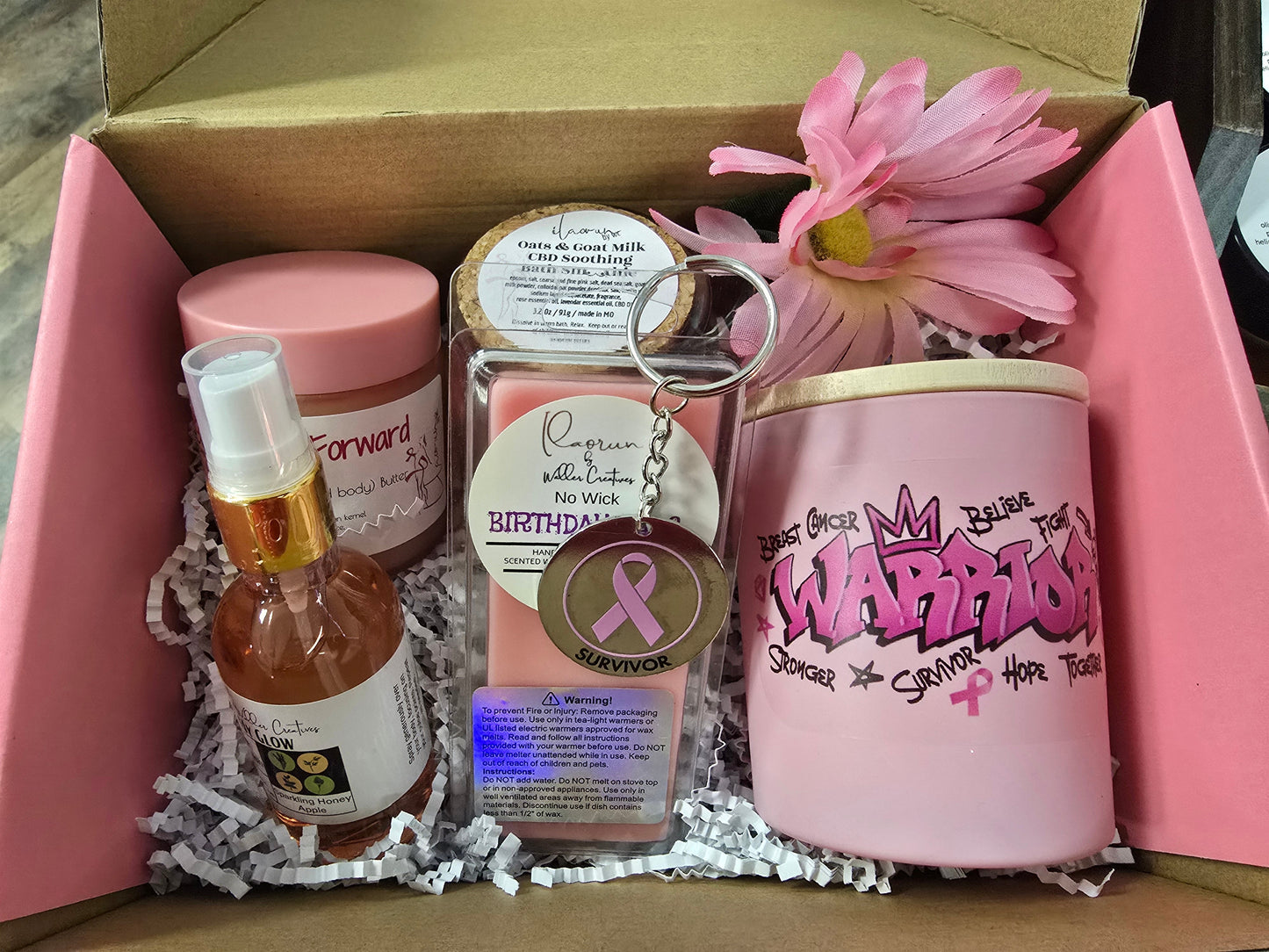 Breast Cancer Warrior Box