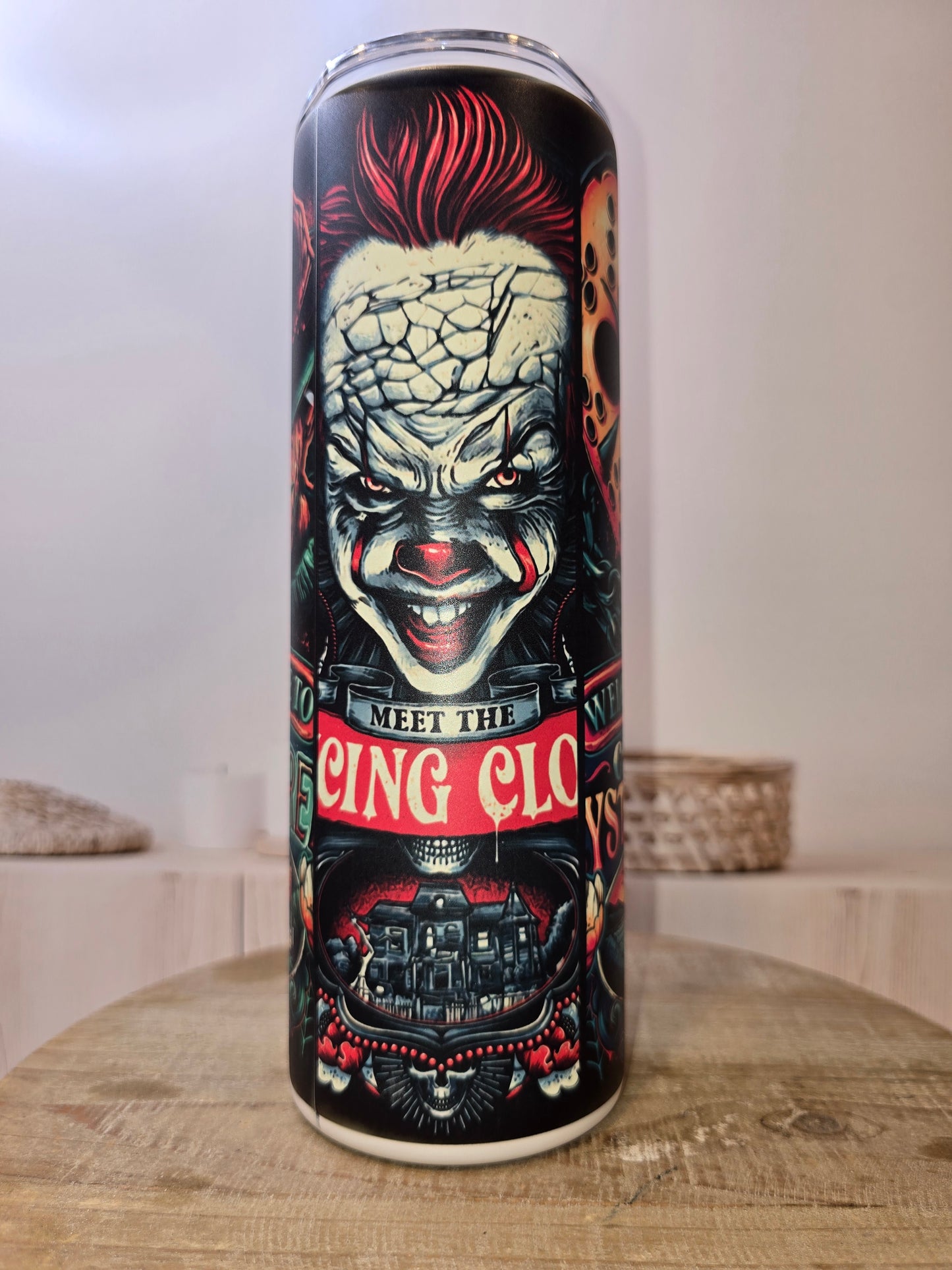 Iconic Horror Villains Tumbler
