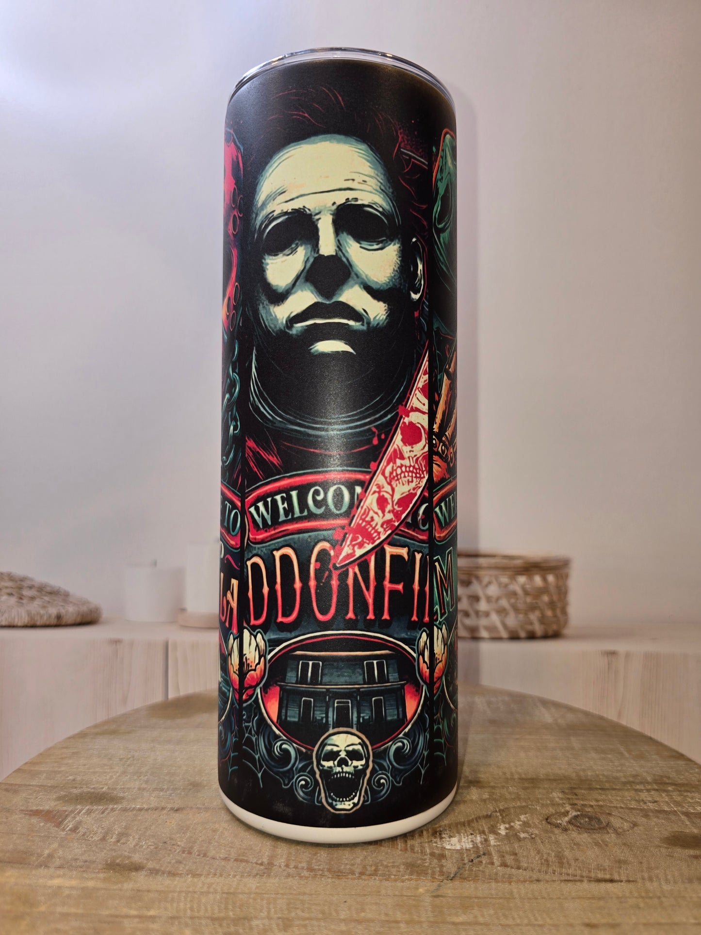 Iconic Horror Villains Tumbler