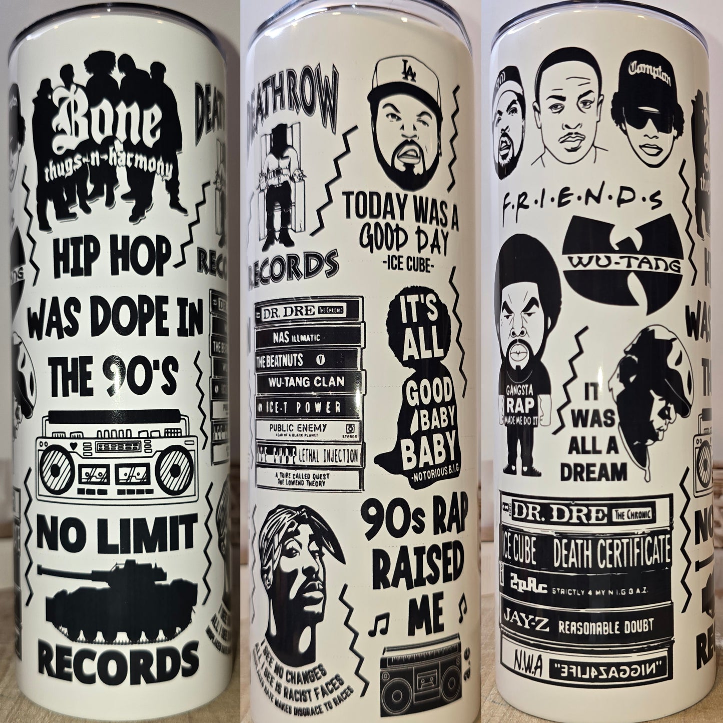 90s Rap Made Me Tumbler